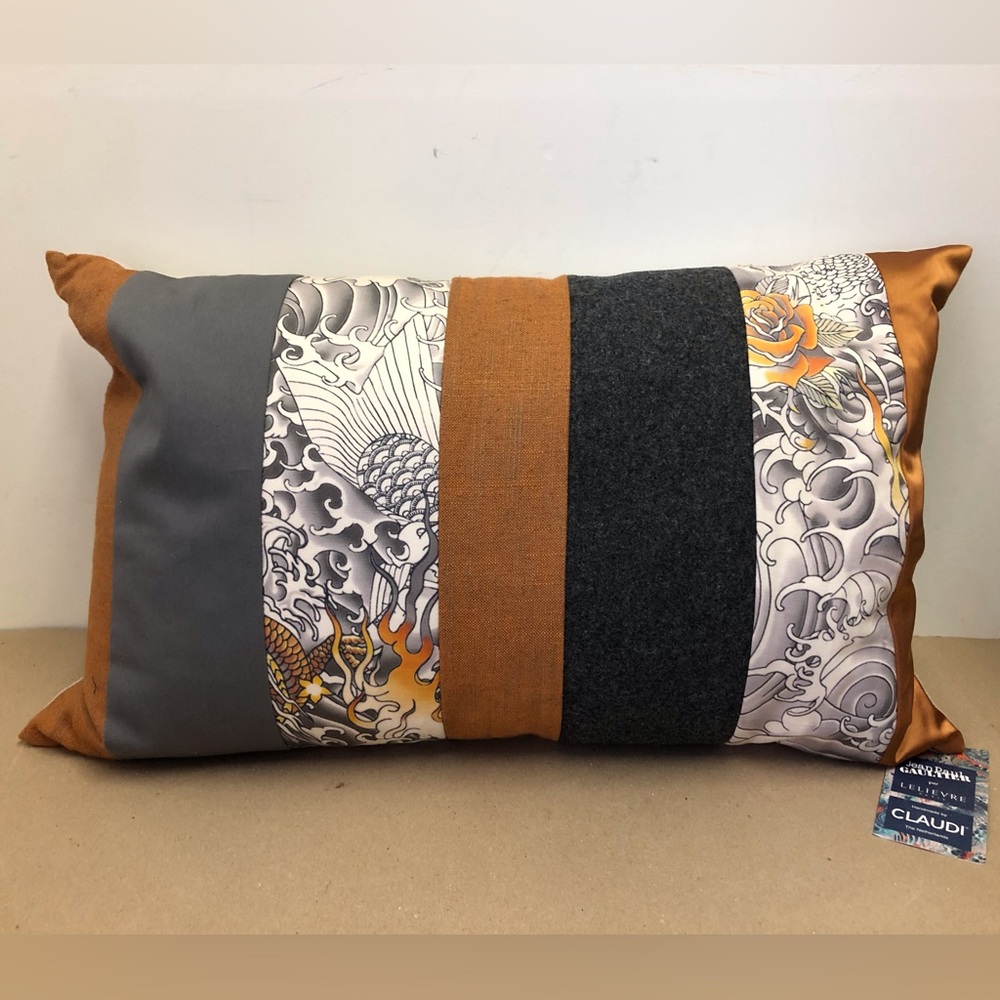 Jean Paul Gaultier Lelievre Tender Serpent Accent Pillow